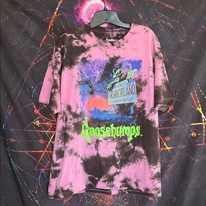 Goosebumps Tie-Dye T-Shirt size Large Unisex